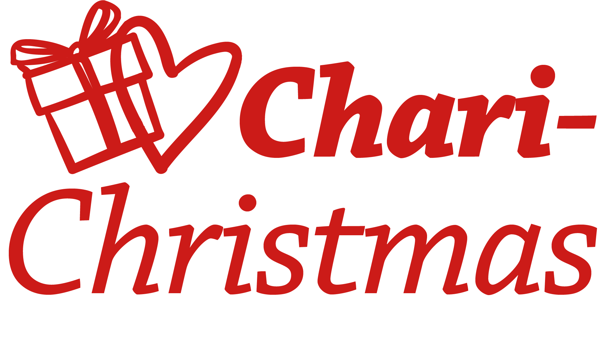 Hospiz Charity Shop Weihnachtsdekoration Logo rot