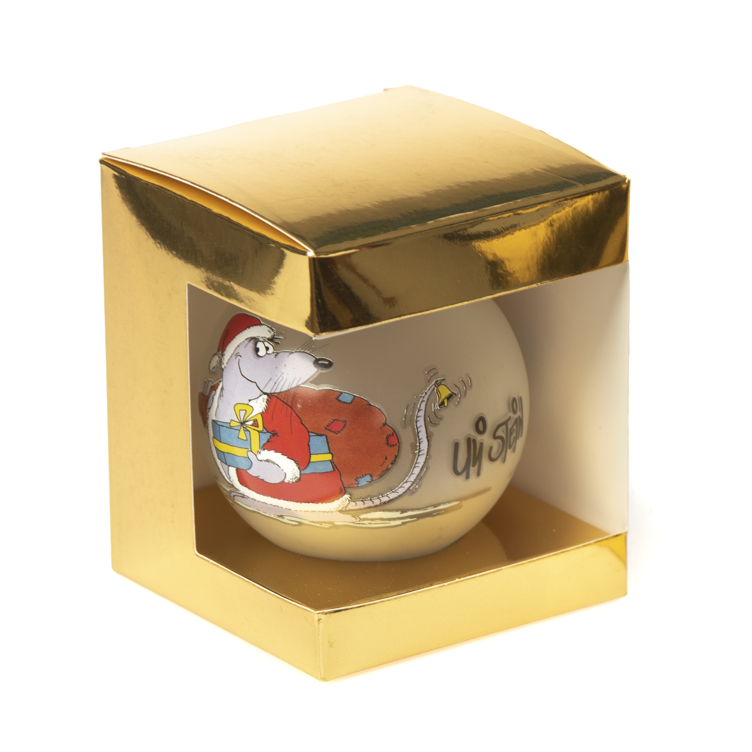 Christbaumkugel Uli Stein - Mäuschen – Bild 2